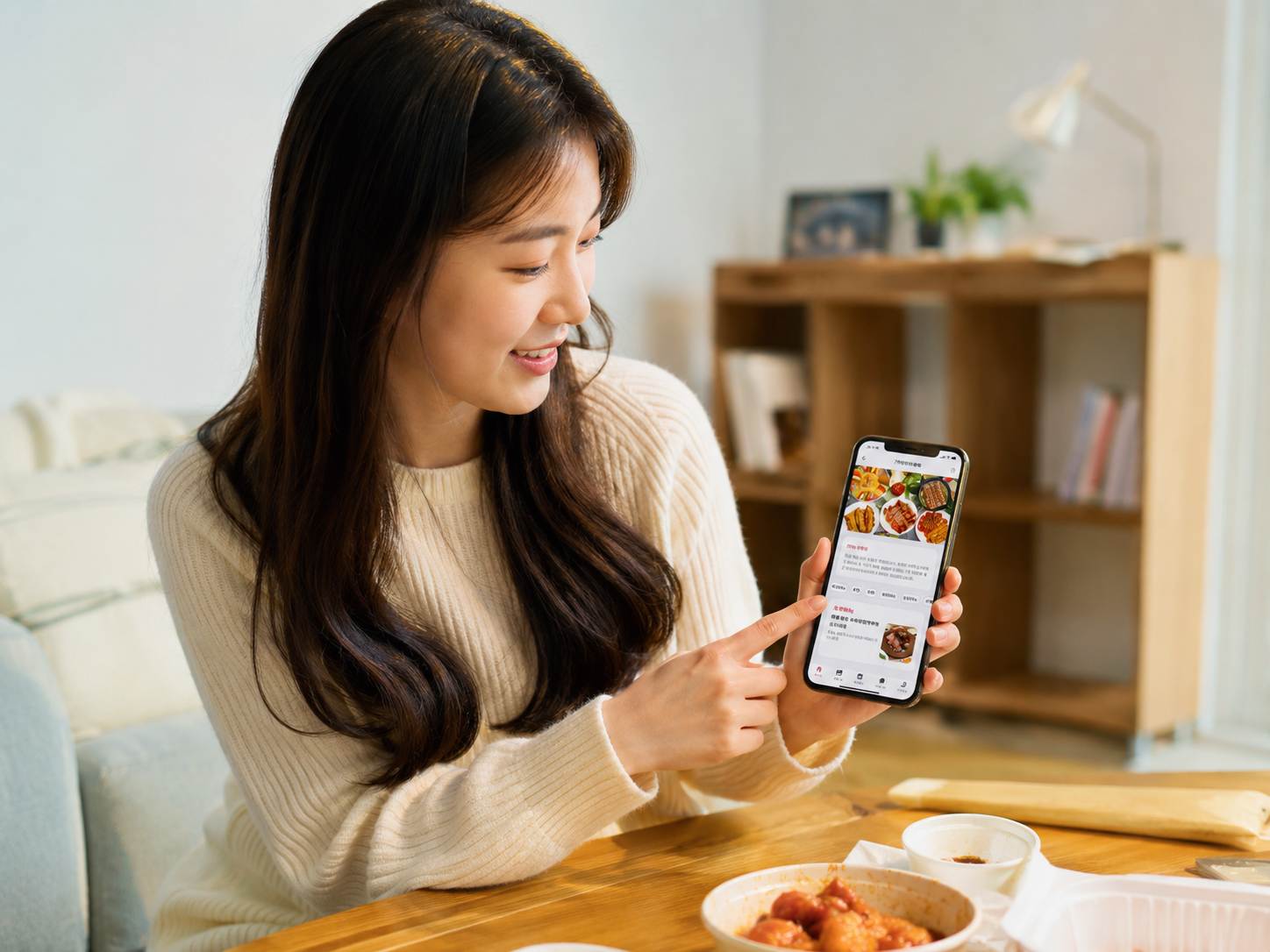 마이배달앱 주문화면